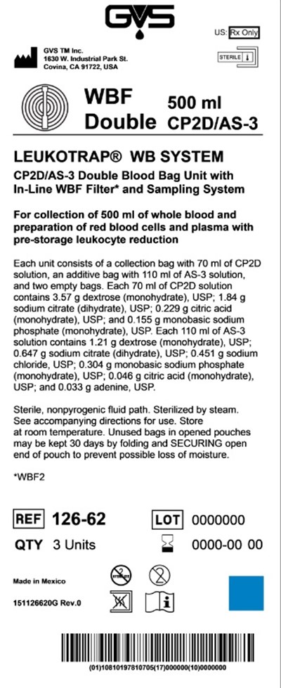Pouch Label (Leukotrap 7)